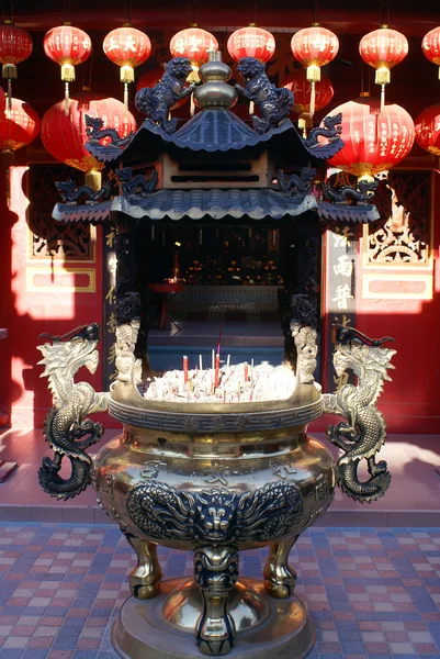 Templo em Chinatown — Fotografia de Stock