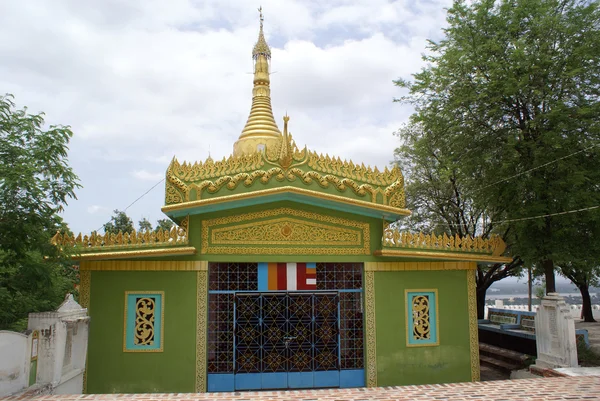 Зеленый храм — стоковое фото