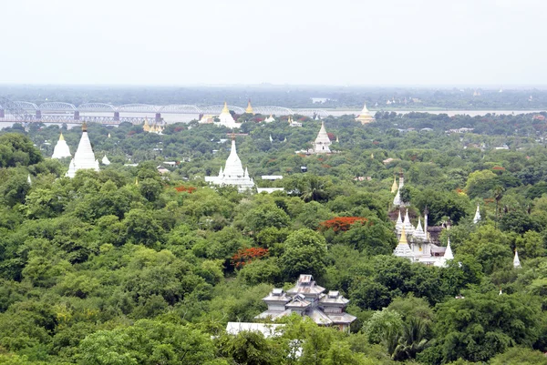 Sagaing Hill — Stock Photo, Image