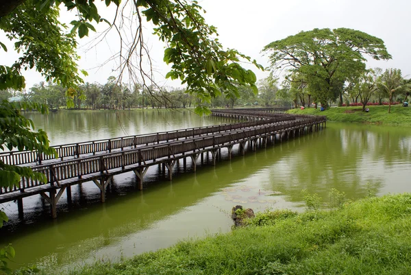 Most v Rangúnu — Stock fotografie