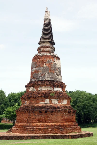 Stupa i trawy — Zdjęcie stockowe