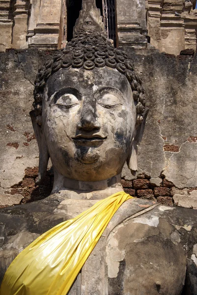 La testa di Buddha — Foto Stock