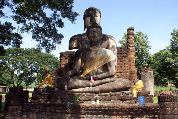 Two Buddhas — Stock Photo, Image