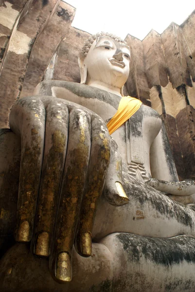 Palm and Buddha — Stock Photo, Image