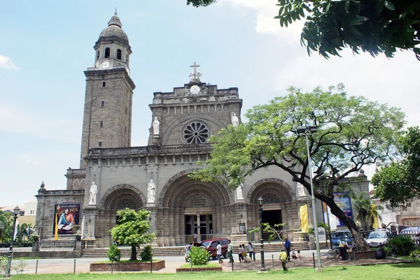 Catedral em Manila — Fotografia de Stock