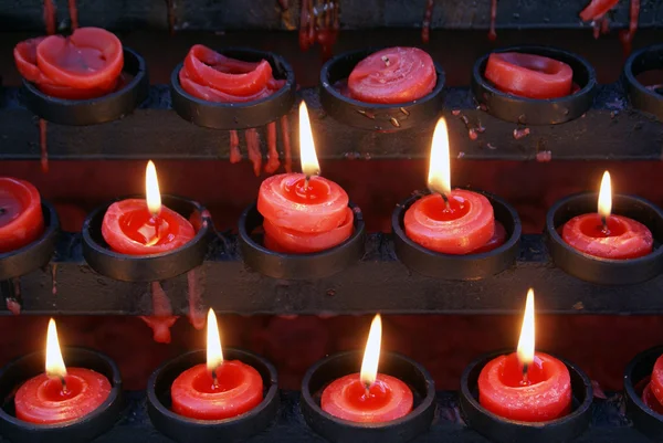 蜡烛和 durck — 图库照片