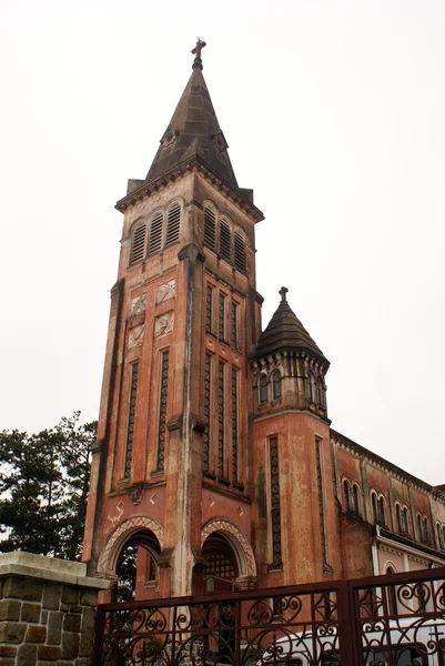 stock image Big cathedral in Dalat