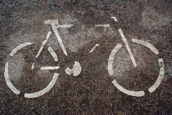 Arrêt vélo — Photo