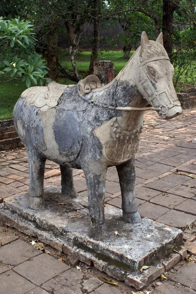 Stone horse — Stock Photo, Image