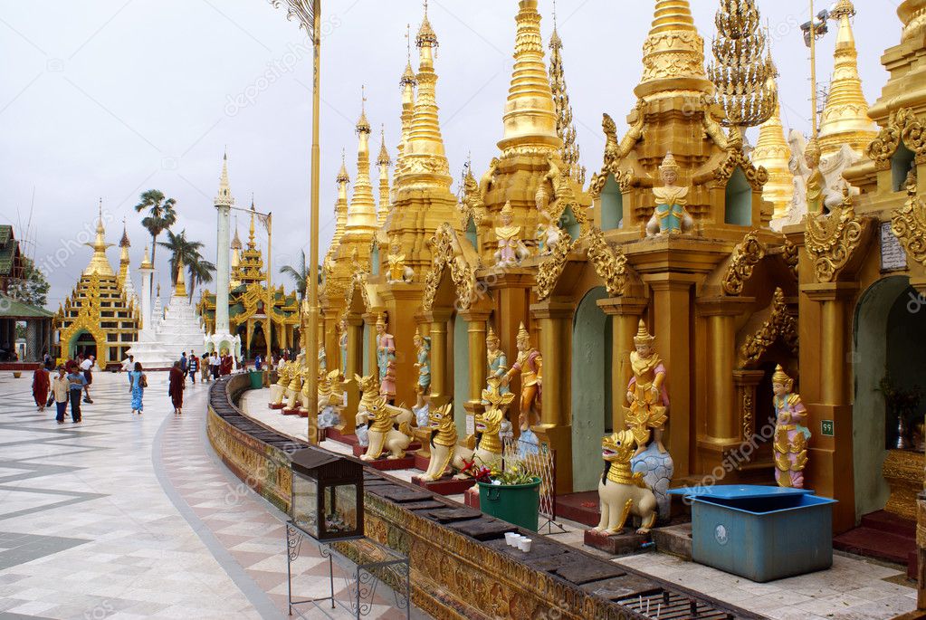 and stupas