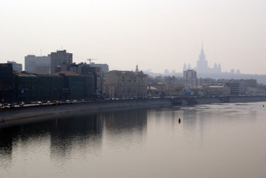 Moscow river clipart