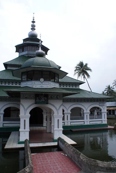 Мечеть на озері — стокове фото
