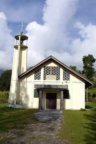 Kirche auf Samosir-Insel — Stockfoto