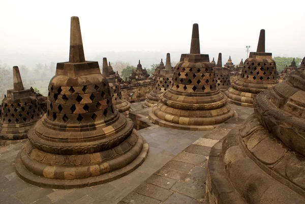 Taş stupas — Stok fotoğraf