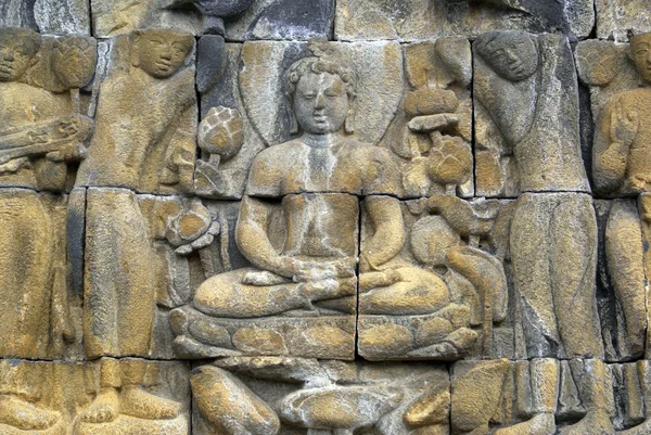 Будда и женщины — стоковое фото