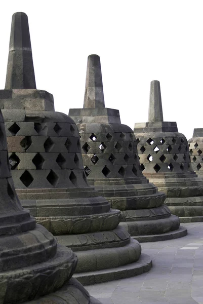 Kő stupas — Stock Fotó