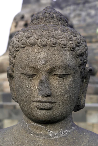 Πρόσωπο του Βούδα — Φωτογραφία Αρχείου