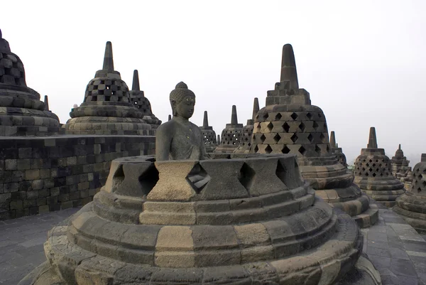 Buddha dan stupa — Stok Foto