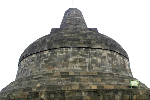 Maior stupa em Borobudur — Fotografia de Stock