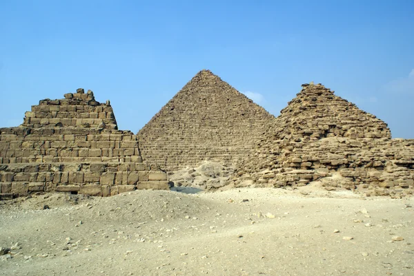 Threee piramids — Stock Photo, Image