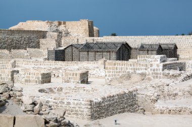 Ruins in fort Bahrein