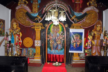 Hindu temple clipart