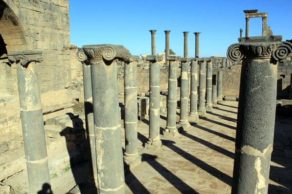 Базальтовые колонны — стоковое фото