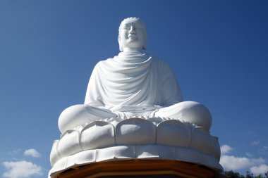 White Biddha clipart