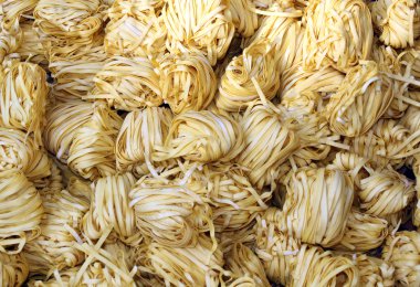 Yellow noodles clipart