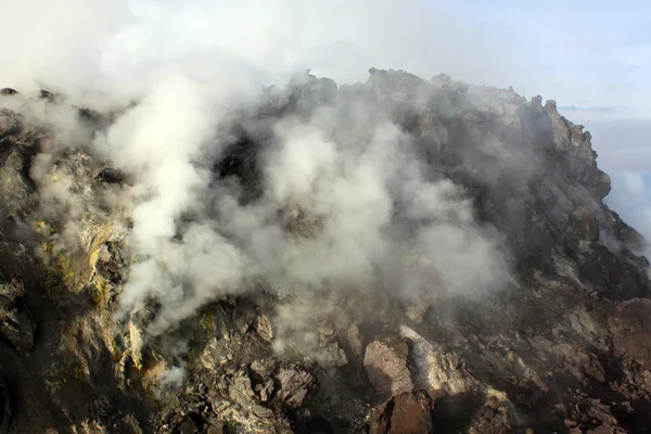 Cratera Merapi — Fotografia de Stock