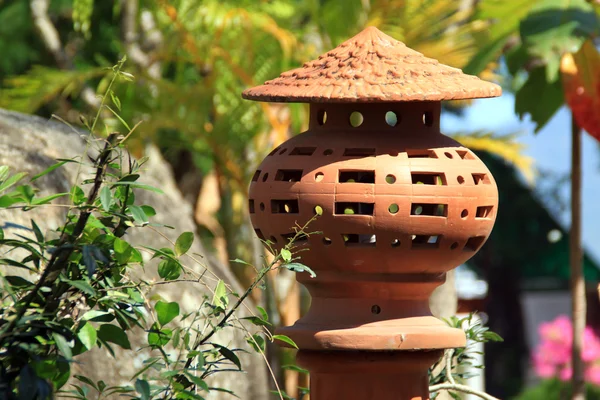 stock image Pot in the garden