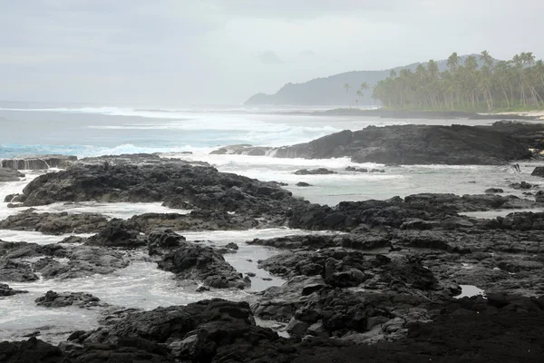 Küste in Amoa — Stockfoto