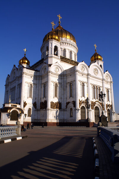 Crist Savior cathedral in Moscow, Russia