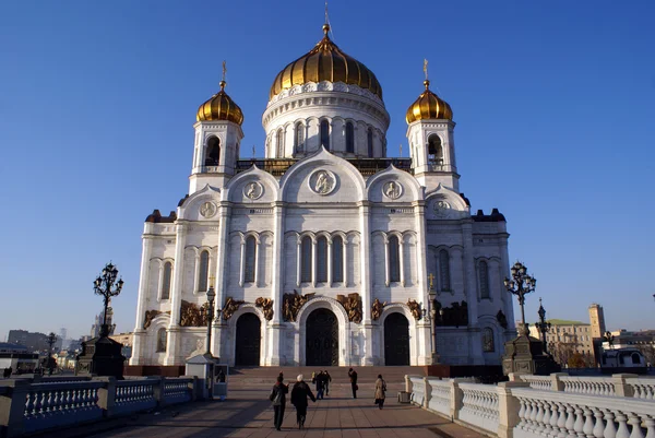 对在莫斯科大教堂的方式 — 图库照片