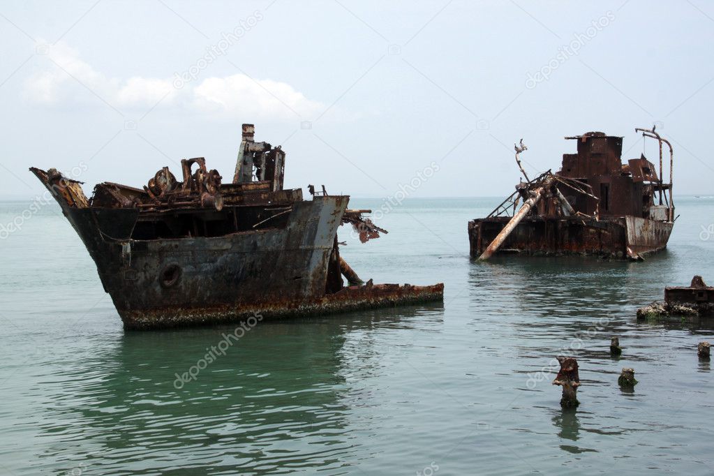 Rusty ships