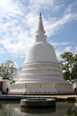 White stupa clipart