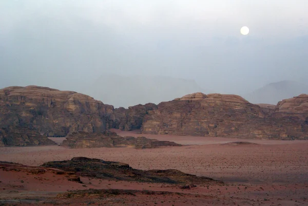 stock image Moom and desert