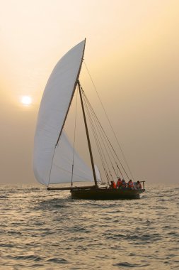 Dhow Sunset clipart