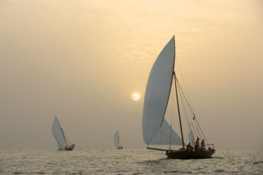 Dhow Sunset clipart