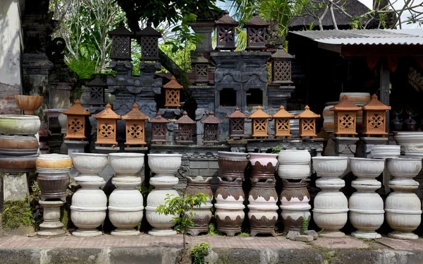 Tenda de cerâmica de Bali — Fotografia de Stock
