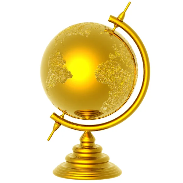 Goldener Globus — Stockfoto