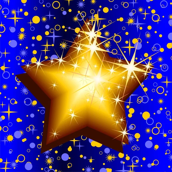 Estrela de Natal — Vetor de Stock