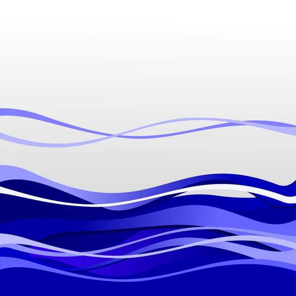 Résumé des vagues — Image vectorielle