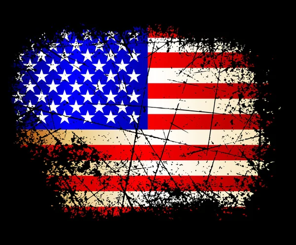Flaga USA — Wektor stockowy