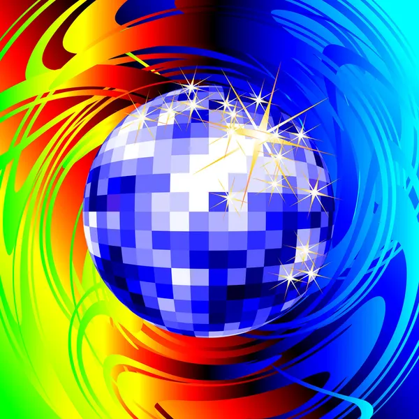 Disco ball — Stock Vector