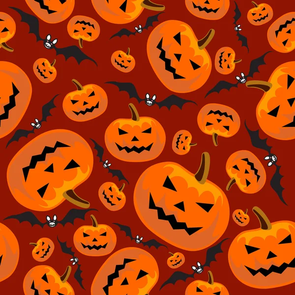Halloween sem costura —  Vetores de Stock
