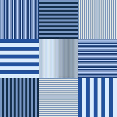 Blue striped seamless clipart