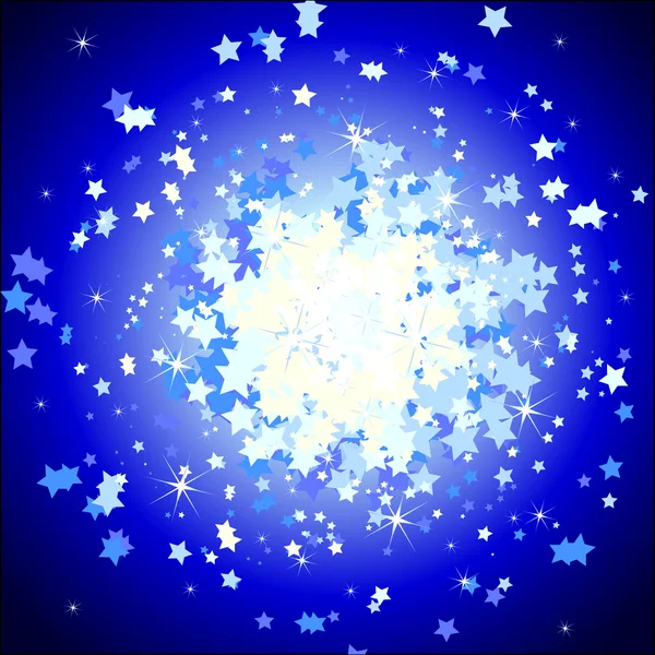 抽象的な星の背景 — ストックベクタ