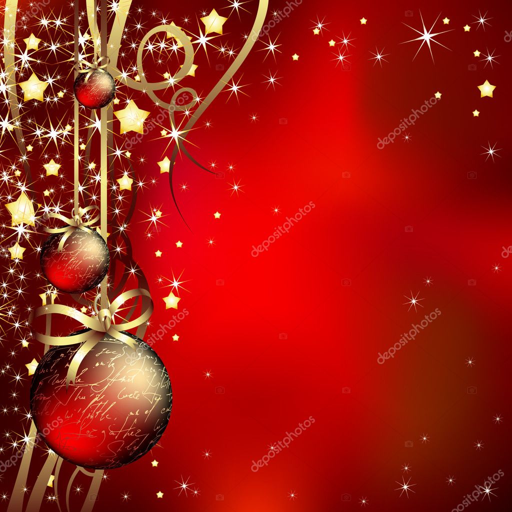 Kerstmis achtergrond — Stockvector © -Aqua- #3624334