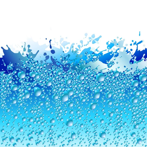 Abstrakter Wasserhintergrund — Stockvektor